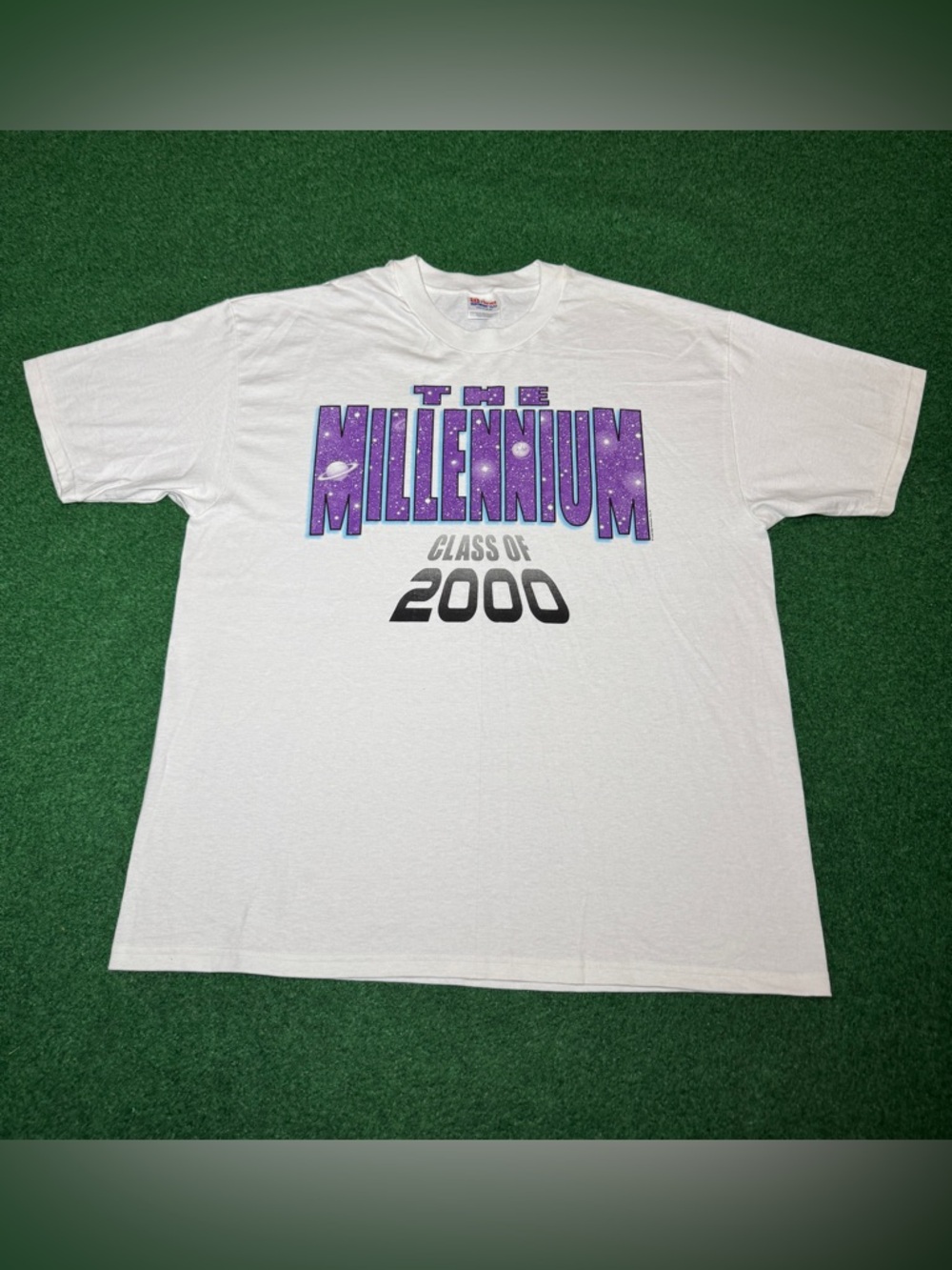 The Millennium Class Of 2000 Vintage 90s Y2K XL/XXL 24x31 T Shirt New Never Worn